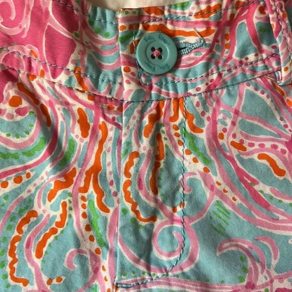 Lily Pulitzer NWOT Buttercup Shorts In Jellies Be Jammin Print Size 00 - Picture 6 of 7